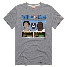 Unisex Homage Brittney Griner & Rhyne Howard Gray Atlanta Dream WNBA Jam