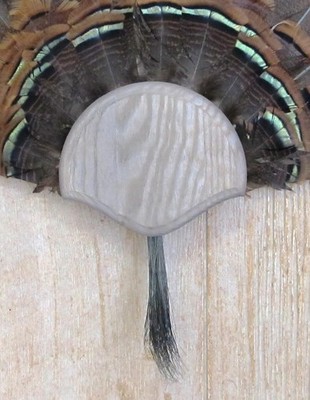 Weathered Wood Turkey Mounting Kit Display Wall Mounting Wildlife Mount