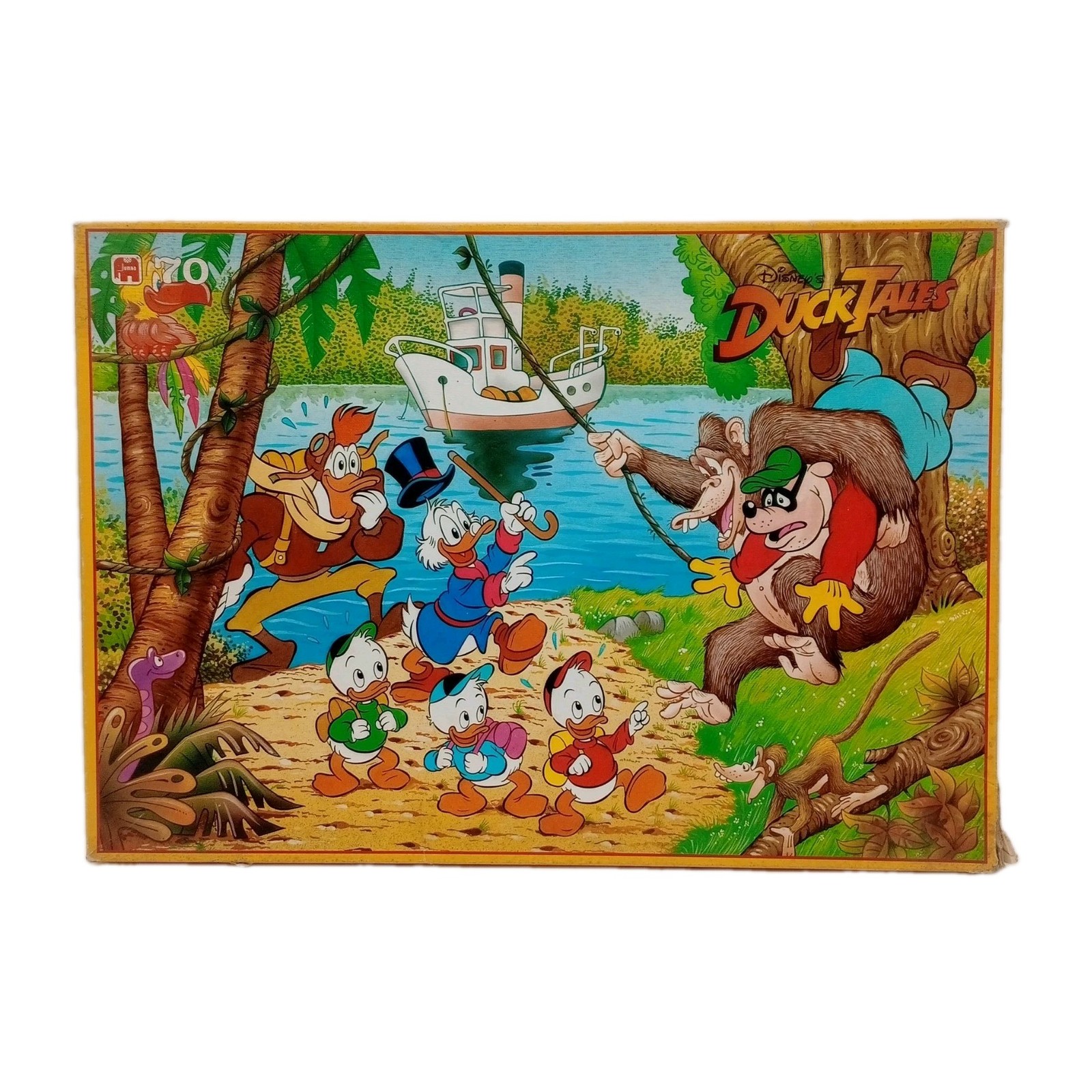 Puzzle Disney's DuckTales 1255 D Jumbo 11,8" X 17" (Vintage Anni 90)