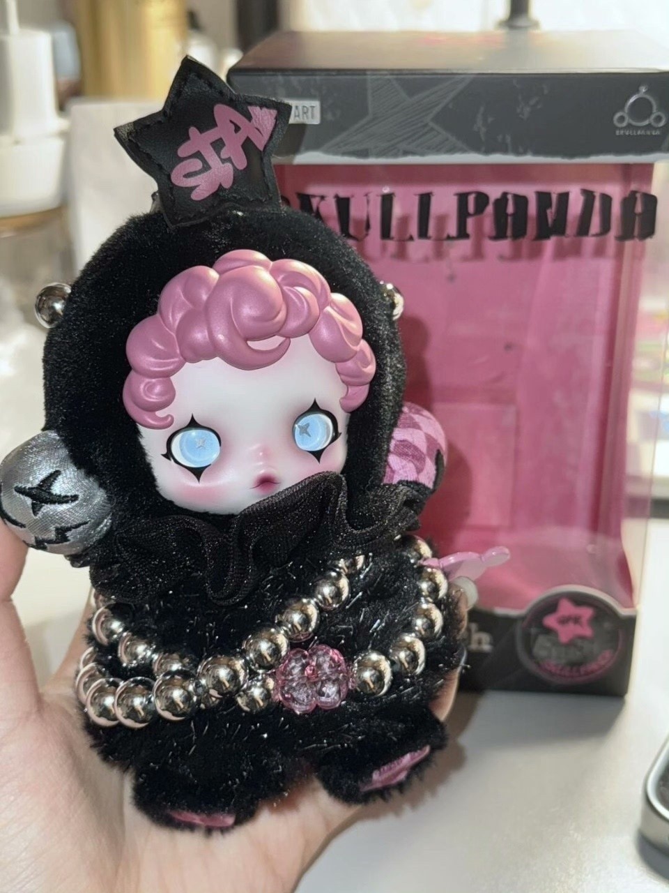 Authentic Skullpanda Plush Doll Thailand Limited Edition Keychain As You Wish