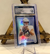 Justin Herbert 2020 Leaf Metal Draft RC Auto /15 CGC 10 Black Parallel 🔥 RARE