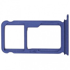 SIM TRAY FOR HUAWEI P10 ADAPTER MICRO SD CARD PORT BLUE