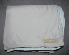 vintage UNITED AIRLINES "FIRST" class duvet blanket cabin throw pre-merger