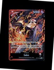 Sabo-OP13-004-Leader-Starter Deck 35: RED/BLACK Sabo-NM