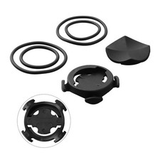 For Bryton R320/R420/750 Stopwatch Base Black Bracket Mount Nylon Silicone