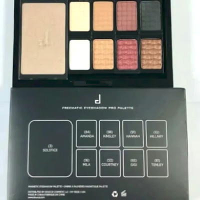 DOUCCE Freematic Limited Edition Smokey Pro Eyeshadow Palette 18g Full Size