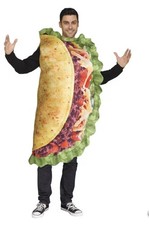 Way to Celebrate Taco Tunic Adult Costume. NWT One Size Fits most mb