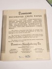 Fabulous Old Colorful Dennisons Crepe Paper - Large Tailed Bird - In Pkg Sleeve — photo 6