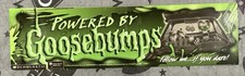 Vintage 1997 RL Stine Goosebumps Bumper Sticker Scholastic Bookfair Rare