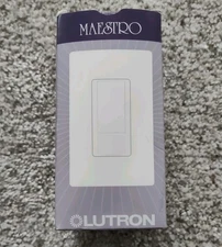 Lutron Maestro Motion Sensor Switch, MS-OPS2-WH Open Box