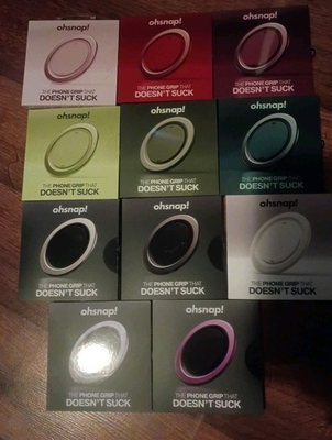 #ad Oh snap 5 Phone Grip That Doesn#x27;t Suck.. Choose What Color U Want.*Updated $26.95