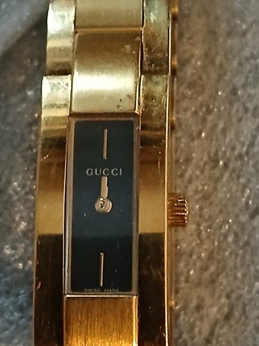 Gucci GENUINE Ladies Watch 4600L Gold - Picture 2 of 7