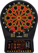 Cricket Pro 900 Electronic Dartboard - 15.5" Size, 48 Games, 8 Players