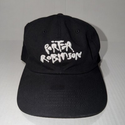 Porter Robinson Hat 3D Embroidered Splat Logo Black One Size