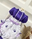 Maid cafe lolita purple pink anime nurse dress Japan JPOP Cosplay Costume — photo 4