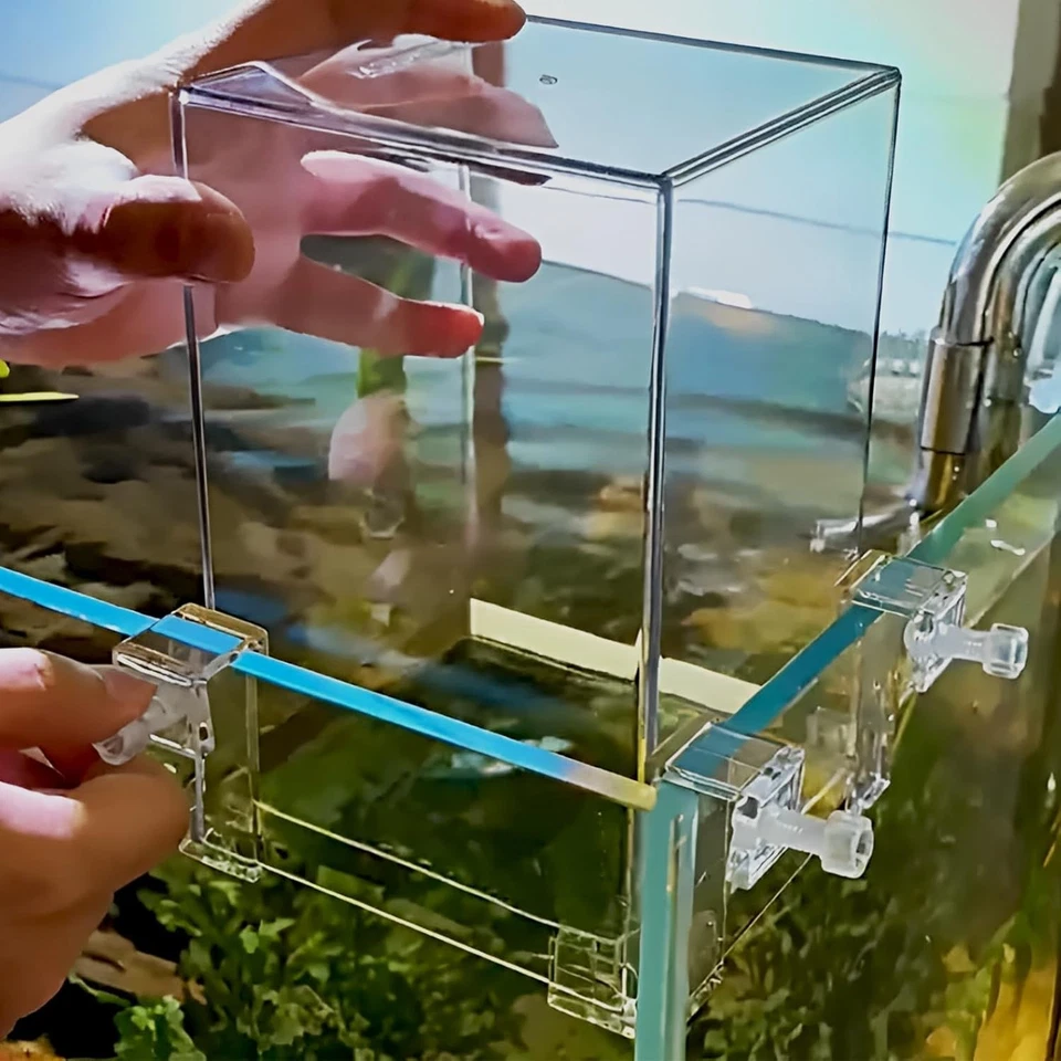 Acrylic Fish Tower Aerial Extender Fish Tank For Ecological Landscaping Viewing - Image 2 of 4