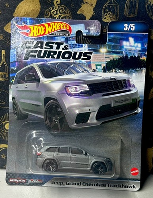 #ad #ad NEW CLEAN Hot Wheels Fast amp; Furious Jeep Grand Cherokee Trackhawk FastStars 3 5 $27.00
