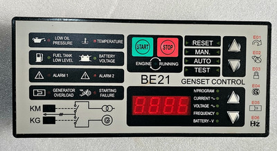 NEUWERTIG BERNINI MODELL BE21 INDUSTRIAL DIGITAL ENGINE GENSET GENERATOR CONT...