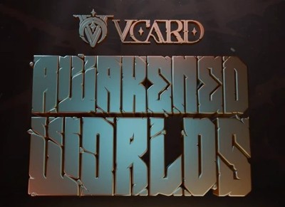 Gamersupps VCard Awakened Worlds Singles - 1st Edition Holo Level 9s