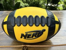 Vintage Nerf Football Weather Blitz Yellow and Black Foam 2005 Hasbro Rare