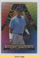 2022 Upper Deck Goodwin Champions Rainbow Color Wheel Yiddi Cappe READ 6o2