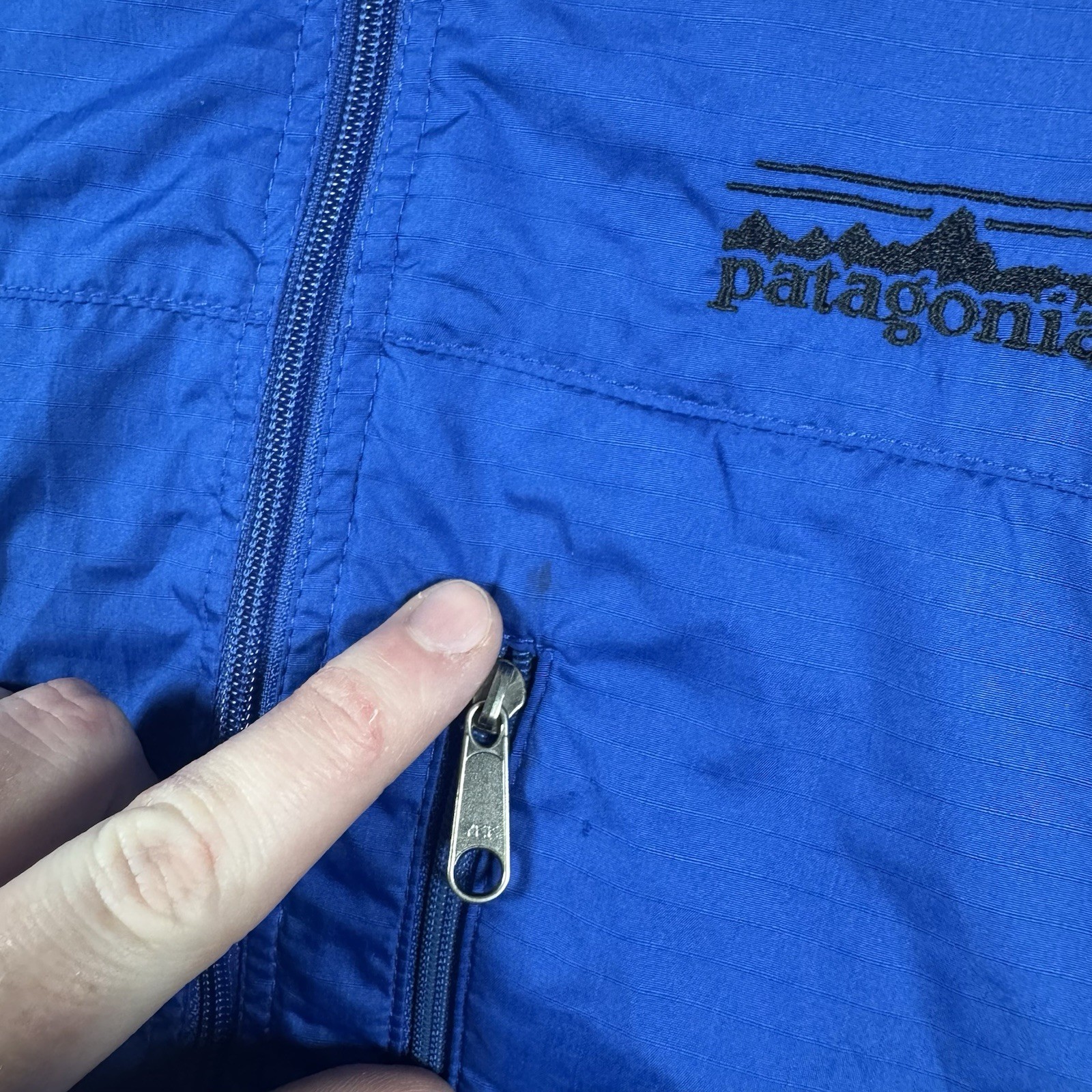 Patagonia Lightweight Jacket Soft Shell Nylon Zip… - image 4