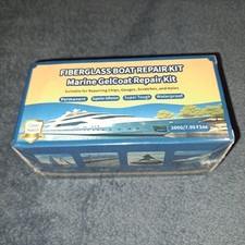 Fiberglass Gel Coat Marine Boat Repair Kit Color Match Fixes Holes Cracks Pits