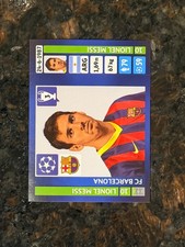 2013-14 Panini UEFA Champions League Sticker LIONEL MESSI #554