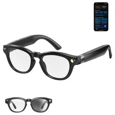 AI Smart Glasses with Camera HD Video Recording Glasses Real-Time Translation
