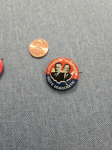 LBJ John Conley Democrat Political Button Pins Texas Governor President Kennedy - Picture 4 of 10
