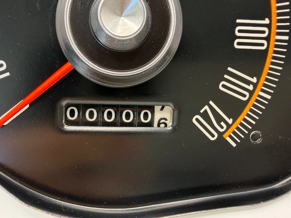 NOS 1969 - 1970 福特野马速度计 120 MPH C9ZF-17255-N | 已测试,工作正常 — 第 4/4 张图片