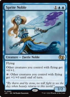 Sprite Noble - Foundations J25 - Rare - MTG Magic Pack fresh