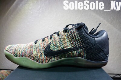 NIKE - (はー)KOBE11 NIKE KOBE XI 11 ELITE LOW FLYKNIT ID MULTI COLOR GLOW N DARK