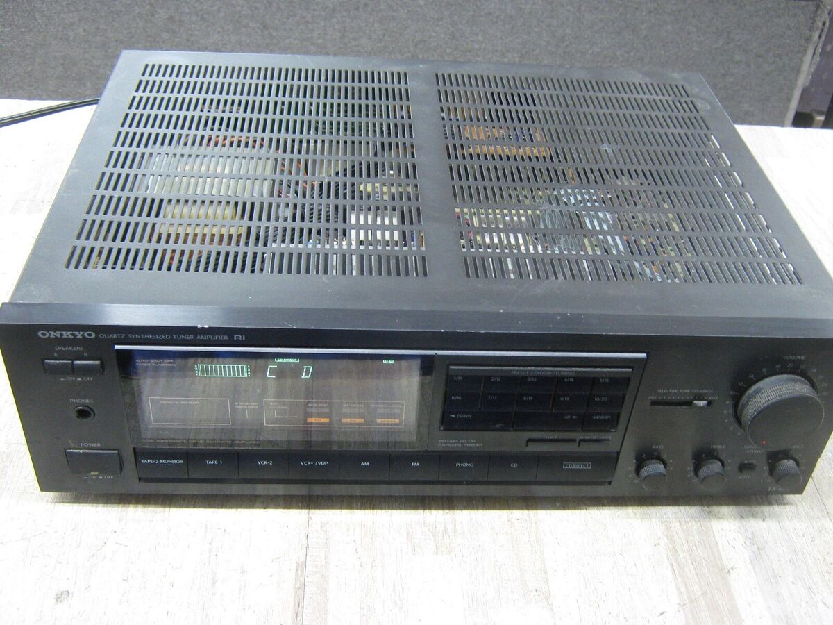 Onkyo TX-830 Quartz Synthesized AM FM Stereo Receiver No Onkyo TX-830 Quartz Synthesized AM FM Stereo Receiver No