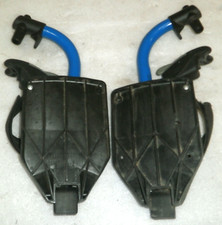 SET OF WHEELCHAIR FOOT REST Good CONDITION WITH MOUNT PLATES