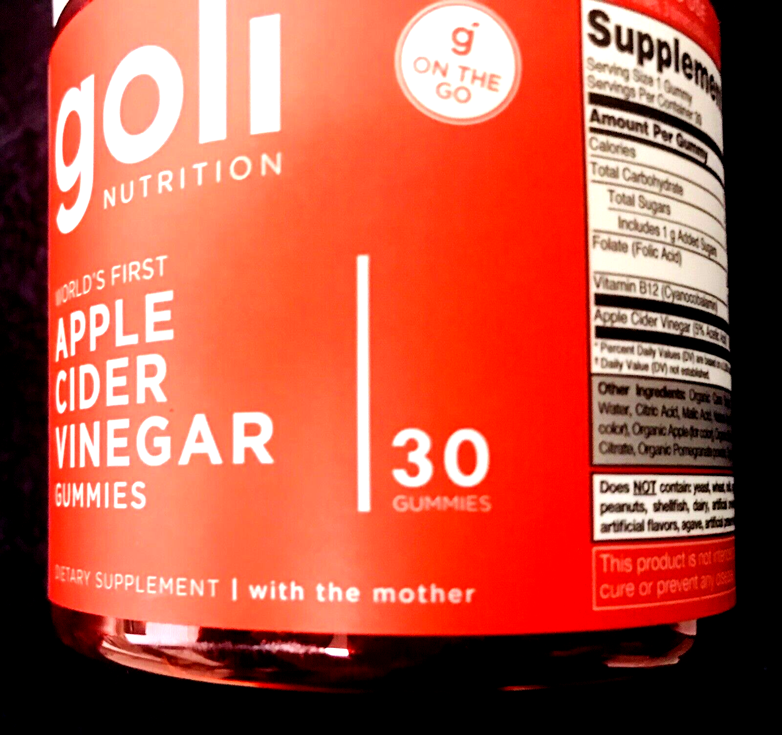 vinegar apple cider gummies