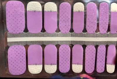 Color Nail Polish Strips,16ct. Tierra sparkle. Read  Description Below