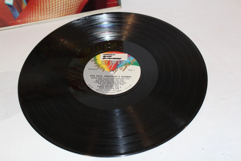 Freddie Sateriale's Big Band – Cha, Cha, Chas, Merengues And Mambos 12" Vinyl - Image 3 of 4