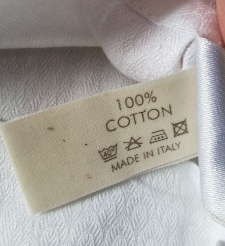 Ygle Italian 100% Cotton Sateen Sheen Pillow Sham Cover 25x31" - Picture 7 of 8