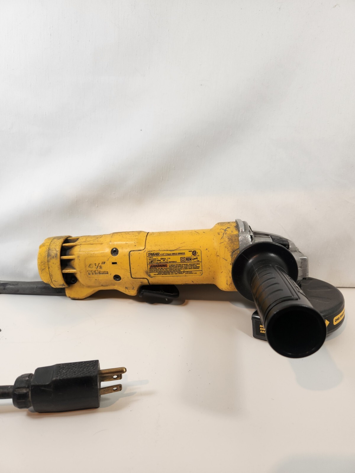 dewalt dwe402 120v 41/2 corded angle grinder (Parts) eBay
