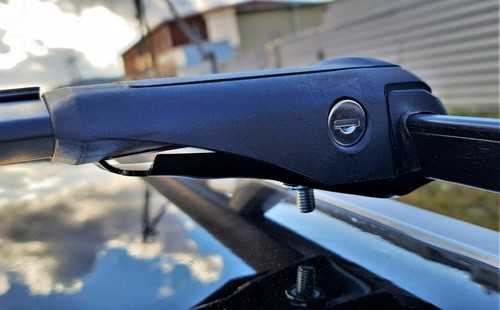 Nuevo travesaño portaequipajes para BMW X3 E83 2003-2010 negro bloqueable 2x barra de techo - Imagen 11 de 20