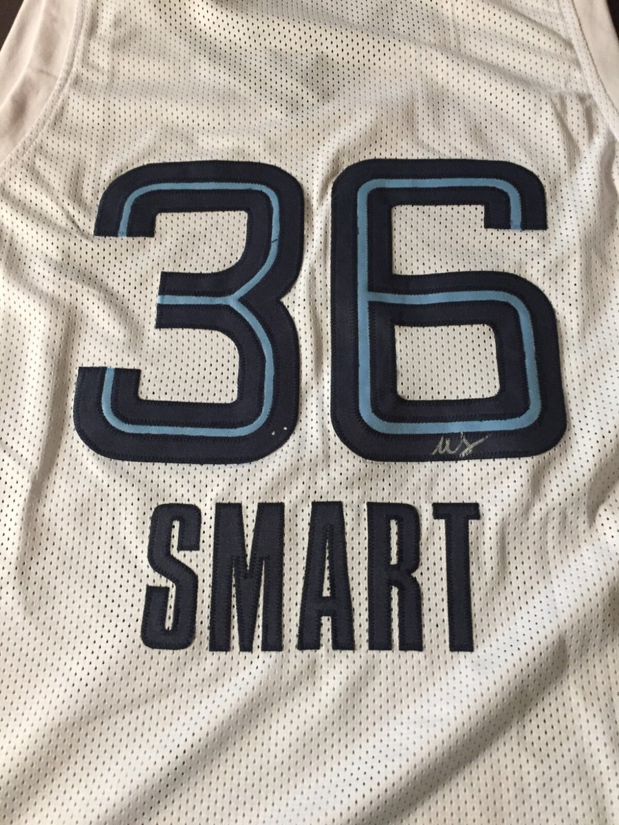 Maillot NBA Memphis Grizzlies Dédicacé Par Marcus Smart - Taille XL, Authentifié BAS, Tout Cousu