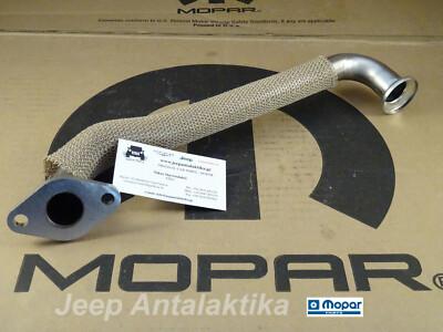 EGR to Manifold Pipe Jeep Cherokee KJ 2007 2.8CRD 68020537AA New OEM Mopar