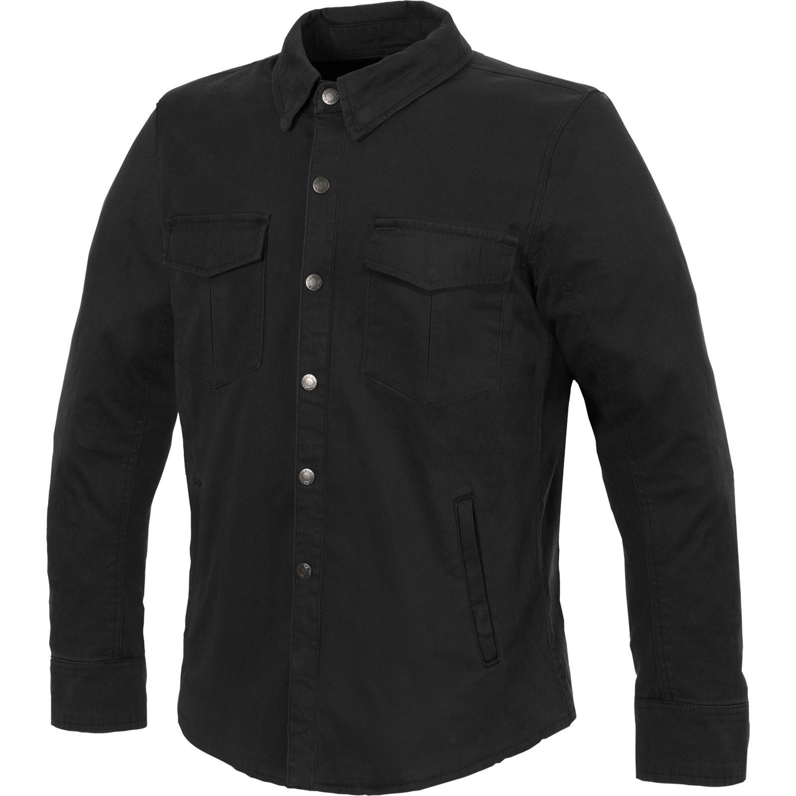 Men's Motorcycle Jacket 5XL - Büse Jackson II 2 Motorcycle Shirt - Black