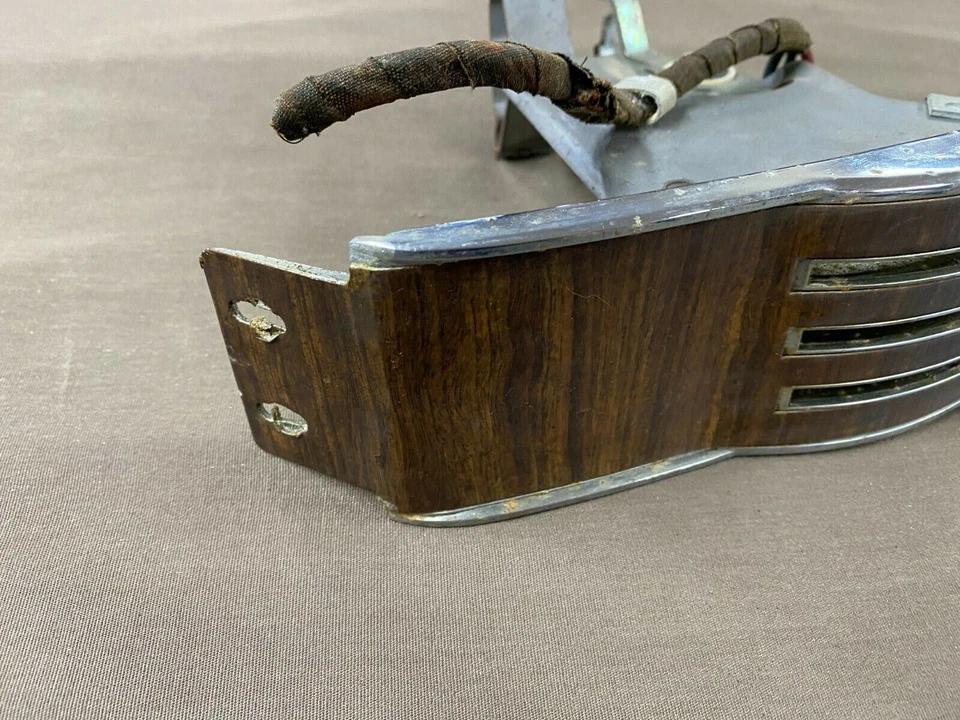 Ford Mustang Mercury Cougar 1968 control de calefacción grano de madera C8ZA-18A668   Foto 3 de 4