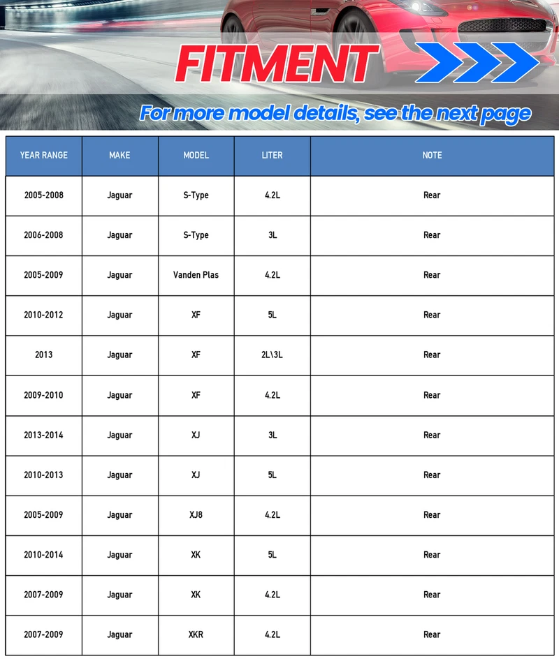 Rear Passenger Diver Brake Caliper w/Bracket for Jaguar S-Type XJ XF Vanden Plas - Изображение 3 из 4