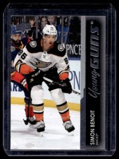 2021-22 Upper Deck Young Guns Simon Benoit Rookie #228 Anaheim Ducks