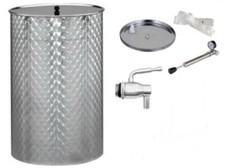 Serbatoio tino inox da 100 lt con galleggiante ad aria vino solo ritiro a Faenza