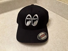 FAMOUS MOON EQUIPPED EMBROIDERED HATS - MOONEYES - FLEXFIT - HOT RODS 1932 FORDS