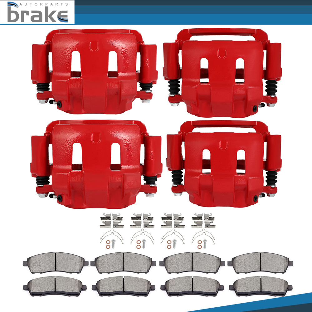 2000-2005 Ford Excursion Front & Rear Ceramic Brake Caliper Pad Kit